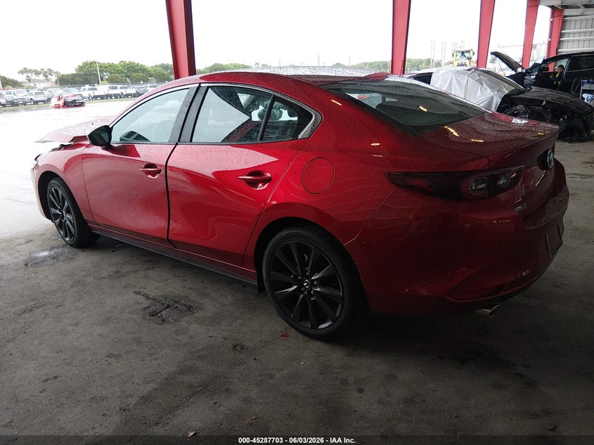 2026 Mazda 3 VIN JM1BPABL5T1876028 IAAI salvage auction — RIGHT FRONT, Salvage Title, sold $3,825 on 2026-07-16 (photo 3)