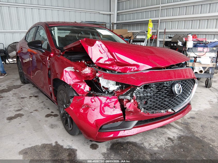2026 Mazda 3 VIN JM1BPABL5T1876028 IAAI salvage auction — RIGHT FRONT, Salvage Title, sold $3,825 on 2026-07-16 (photo 6)
