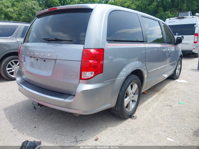 2014 Dodge Caravan VIN 2C4RDGEG2ER104447 IAAI salvage auction — NORMAL WEAR, Clear - Dealer Only (Kansas), sold $550 on 2026-07-29 (photo 4)