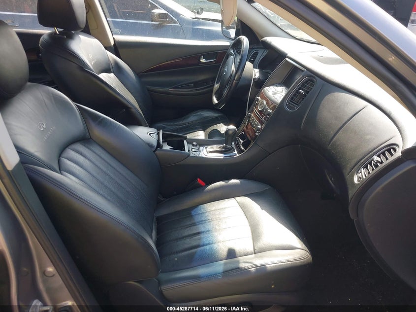 2012 Infiniti Ex VIN JN1AJ0HRXCM450601 IAAI salvage auction — REAR END, Salvage Title, sold $500 on 2026-07-14 (photo 5)
