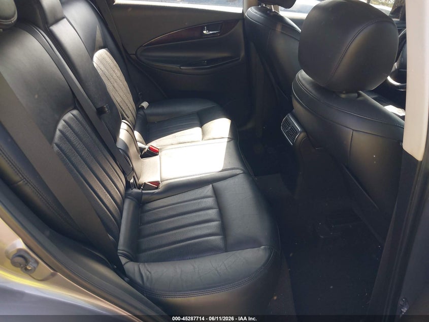 2012 Infiniti Ex VIN JN1AJ0HRXCM450601 IAAI salvage auction — REAR END, Salvage Title, sold $500 on 2026-07-14 (photo 8)