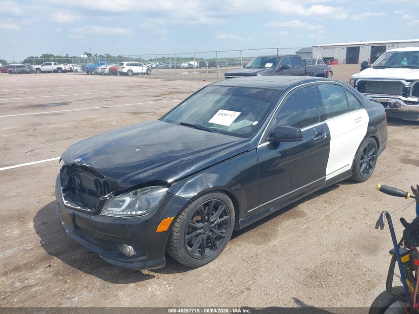 2013 Mercedes-benz C-klasse VIN WDDGF8AB8DR247415 IAAI salvage auction — FRONT END, Regular (South Dakota), sold $425 on 2026-07-28 (photo 2)