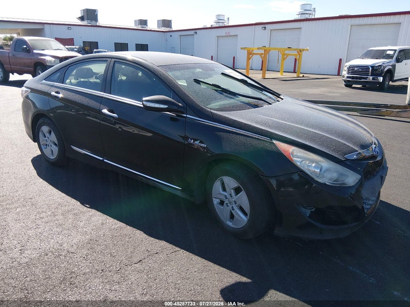 2012 Hyundai Sonata hybrid VIN KMHEC4A49CA036124 IAAI salvage auction — NORMAL WEAR, Regular (Nevada), sold $625 on 2026-07-31 (photo 1)