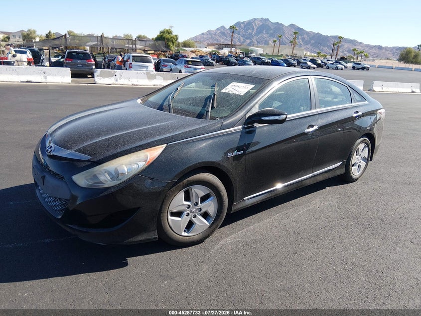 2012 Hyundai Sonata hybrid VIN KMHEC4A49CA036124 IAAI salvage auction — NORMAL WEAR, Regular (Nevada), sold $625 on 2026-07-31 (photo 2)