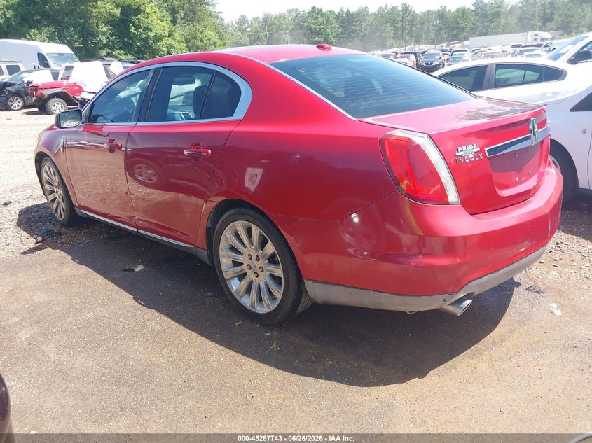 2009 Lincoln Mks VIN 1LNHM94R09G618388 IAAI salvage auction — NORMAL WEAR, Clear (Mississippi), sold $250 on 2026-07-18 (photo 3)