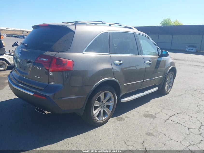 2012 Acura Mdx VIN 2HNYD2H68CH507752 IAAI salvage auction — UNKNOWN, Salvage (California), sold $2,500 on 2026-07-05 (photo 4)
