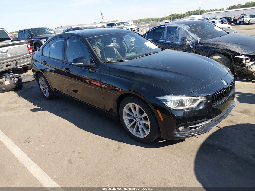 2016 BMW 3er VIN WBA8E3G57GNT26234 IAAI salvage auction — LEFT SIDE, Salvage Title, sold $3,375 on 2026-07-21 (photo 1)