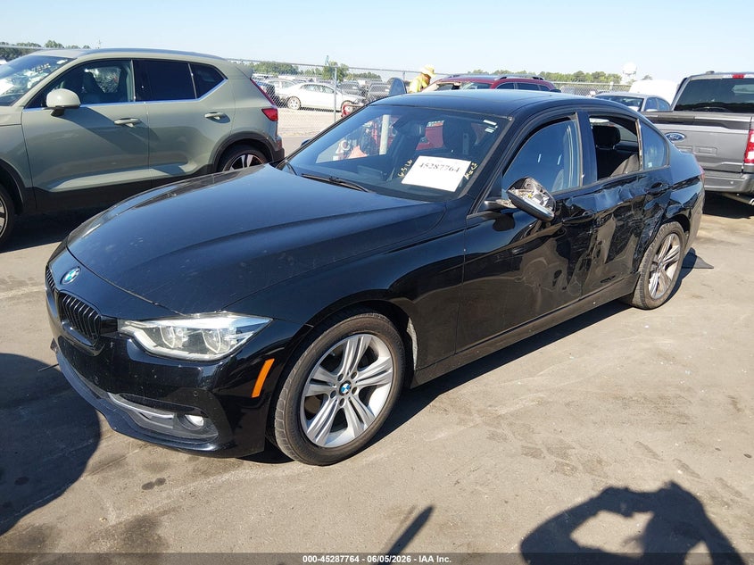 2016 BMW 3er VIN WBA8E3G57GNT26234 IAAI salvage auction — SIDE, Salvage Title, sold $2,550 on 2026-07-20 (photo 2)