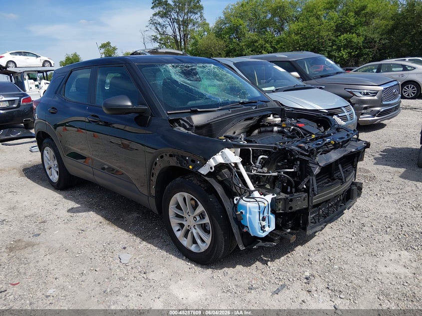 2024 Chevrolet Trailblazer VIN KL79MMS29RB030601 IAAI salvage auction — FRONT END, Salvage Title, sold $4,975 on 2026-07-14 (photo 1)