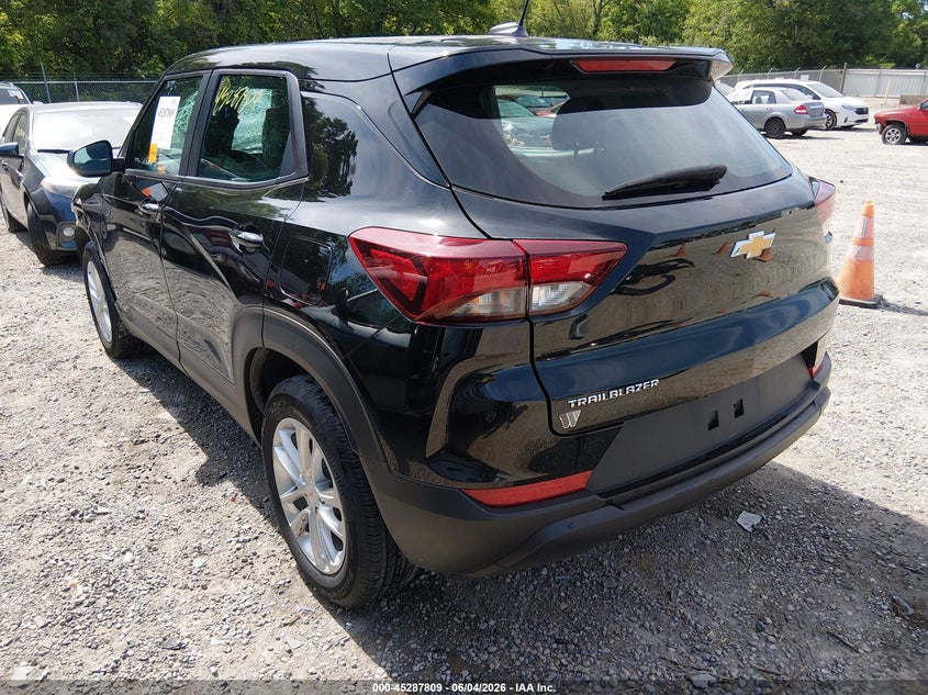 2024 Chevrolet Trailblazer VIN KL79MMS29RB030601 IAAI salvage auction — FRONT END, Salvage Title, sold $4,975 on 2026-07-14 (photo 3)