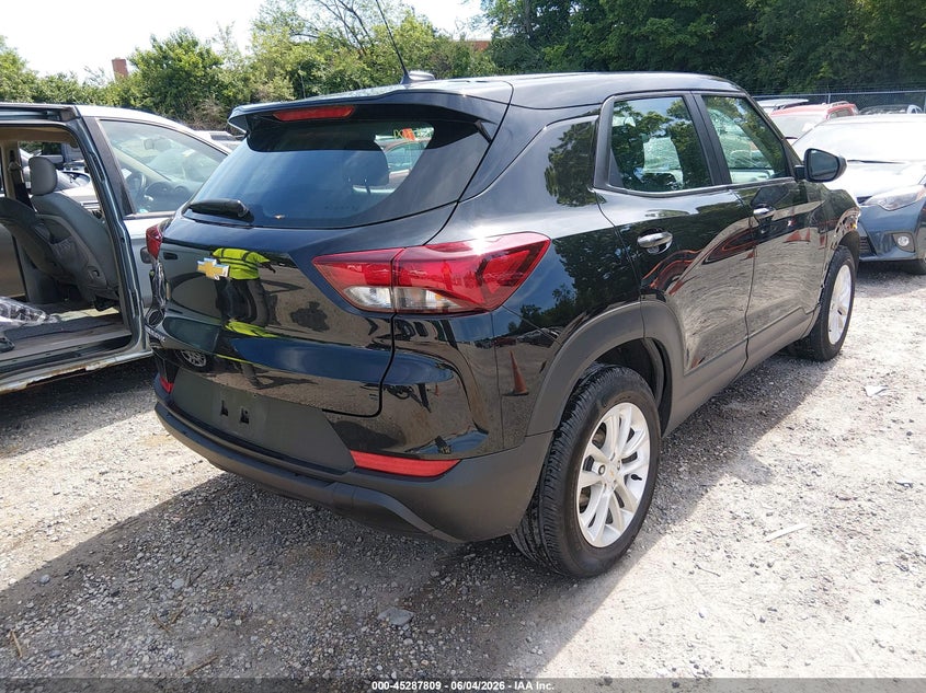 2024 Chevrolet Trailblazer VIN KL79MMS29RB030601 IAAI salvage auction — FRONT END, Salvage Title, sold $4,975 on 2026-07-14 (photo 4)