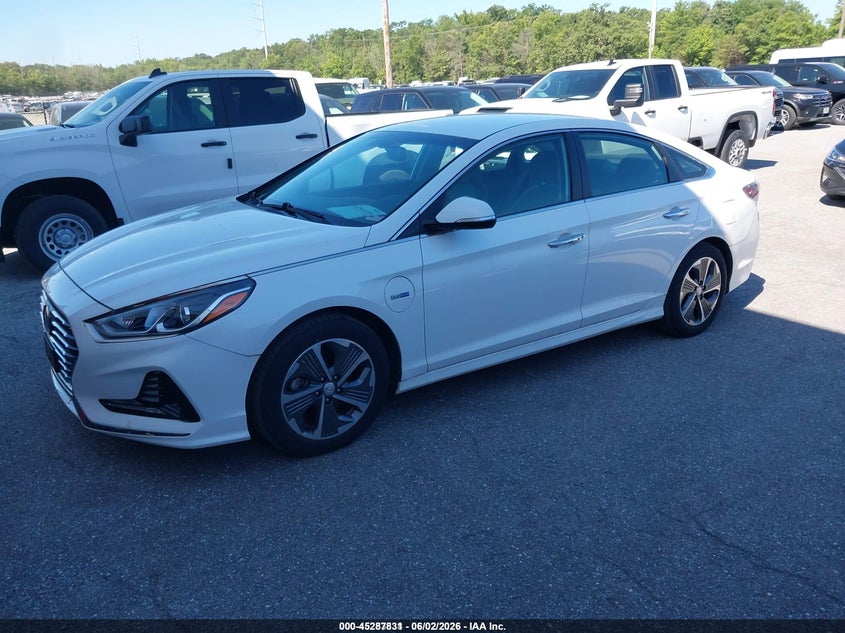 2019 Hyundai Sonata hybrid VIN KMHE14L29KA091396 IAAI salvage auction — NORMAL WEAR, Sf97 (Maryland), sold $50 on 2026-07-21 (photo 2)