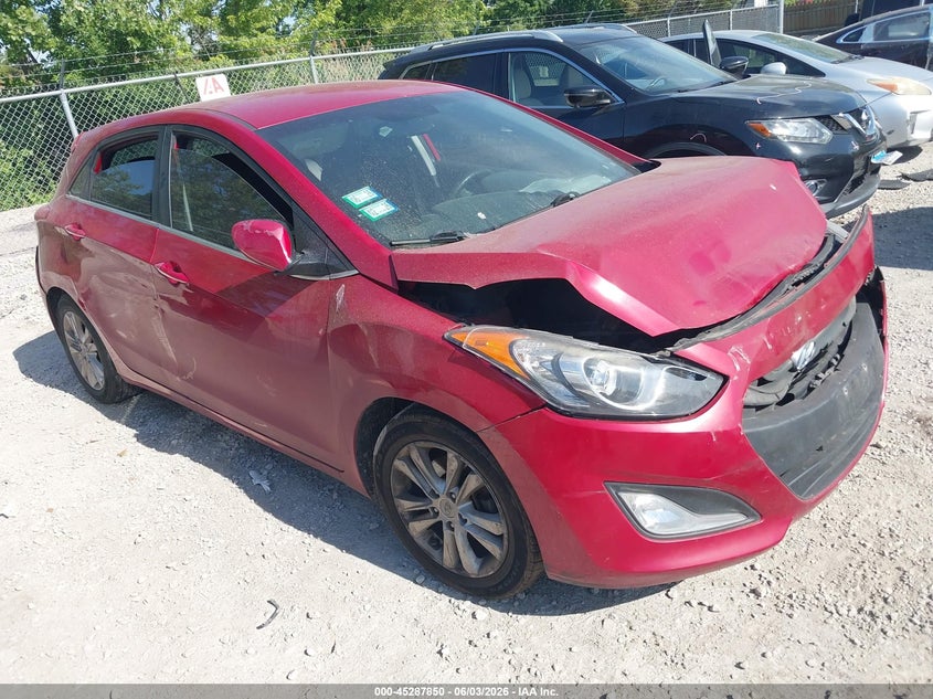 2014 Hyundai Elantra VIN KMHD35LH7EU170973 IAAI salvage auction — FRONT END, Salvage Title, sold $50 on 2026-07-21 (photo 1)