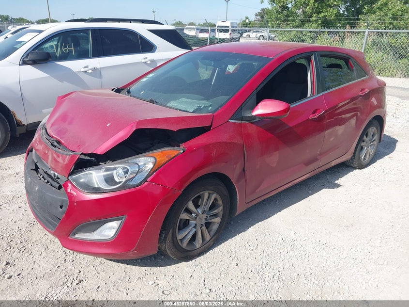 2014 Hyundai Elantra VIN KMHD35LH7EU170973 IAAI salvage auction — FRONT END, Salvage Title, sold $50 on 2026-07-21 (photo 2)