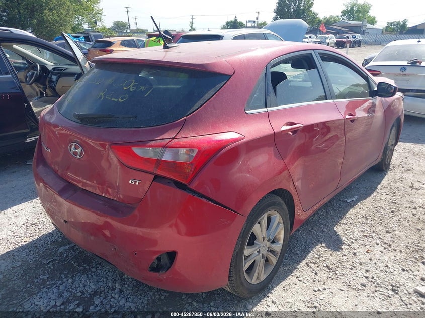 2014 Hyundai Elantra VIN KMHD35LH7EU170973 IAAI salvage auction — FRONT END, Salvage Title, sold $50 on 2026-07-21 (photo 4)