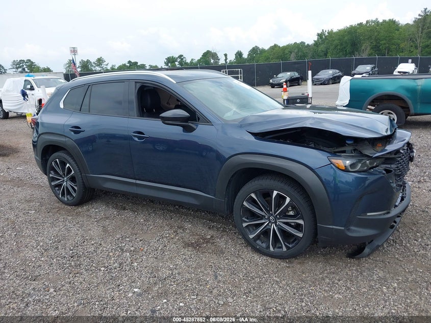 2023 Mazda Cx-50 VIN 7MMVABEM3PN130877 IAAI salvage auction — FRONT END, Salvage Title, sold $6,550 on 2026-07-15 (photo 1)