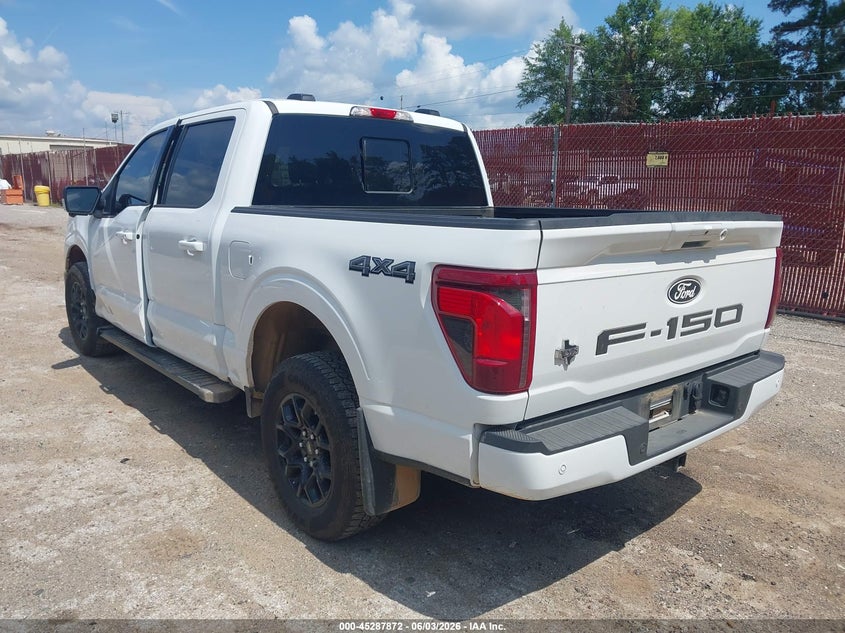 2025 Ford F-150 VIN 1FTFW3L5XSKD65617 IAAI salvage auction — LEFT FRONT, Salvage Title, sold $18,600 on 2026-07-29 (photo 3)