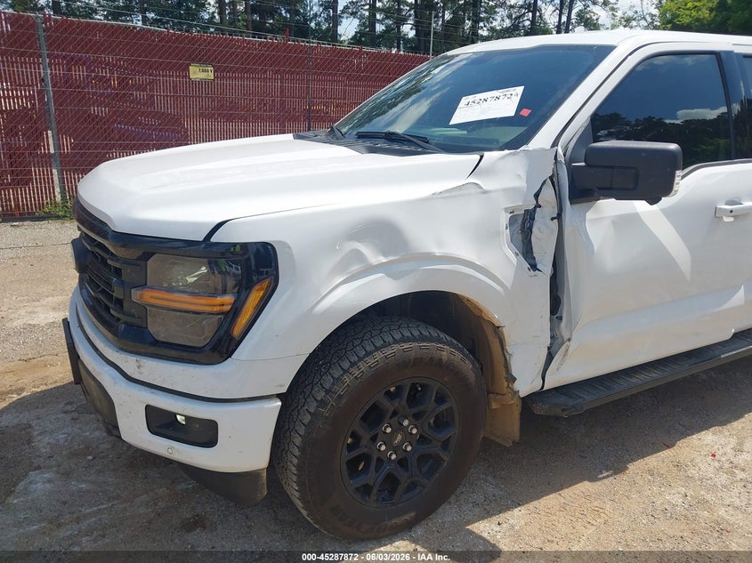 2025 Ford F-150 VIN 1FTFW3L5XSKD65617 IAAI salvage auction — LEFT FRONT, Salvage Title, sold $18,600 on 2026-07-29 (photo 6)