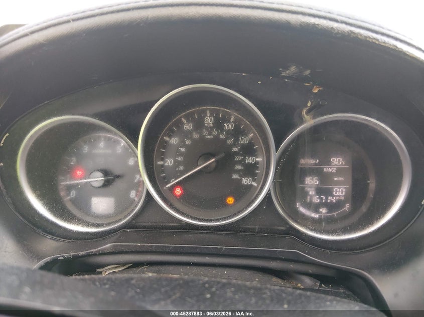 2016 Mazda 6 VIN JM1GJ1U56G1406618 IAAI salvage auction — FRONT END, Salvage Title, sold $1,200 on 2026-07-20 (photo 7)