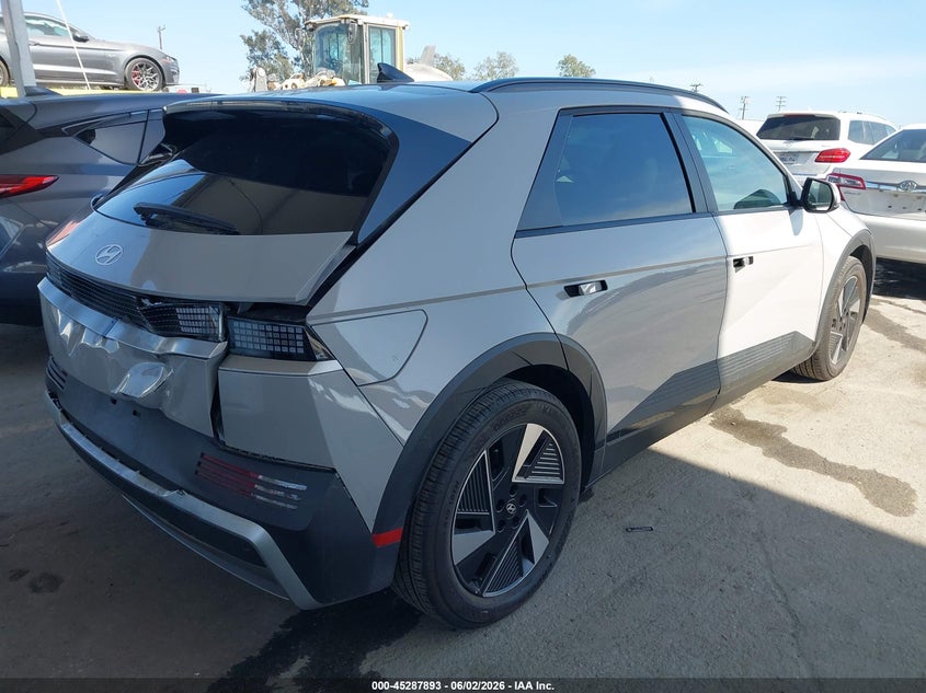 2025 Hyundai Ioniq 5 VIN 7YAKN4DA3SY022561 IAAI salvage auction — REAR END, Salvage Title, sold $17,350 on 2026-07-13 (photo 4)