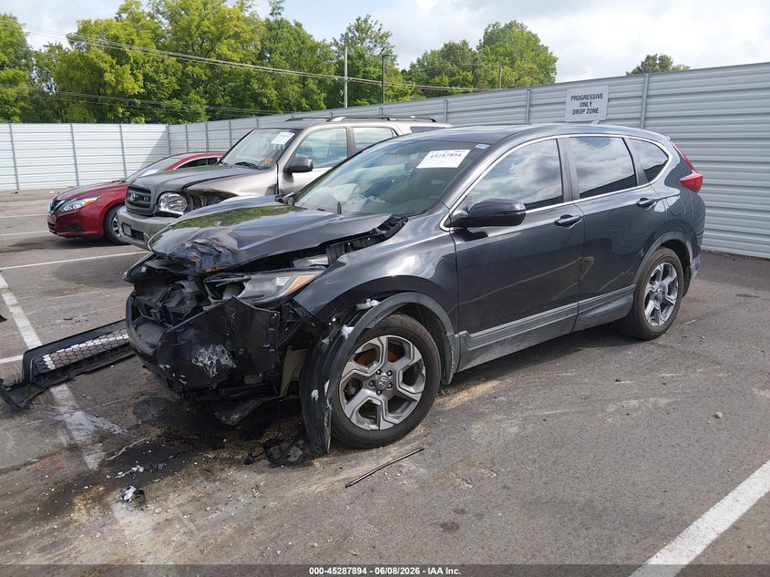 2017 Honda Cr-v VIN 7FARW1H87HE009740 IAAI salvage auction — FRONT END, Salvage (Tennessee), sold $150 on 2026-07-28 (photo 2)