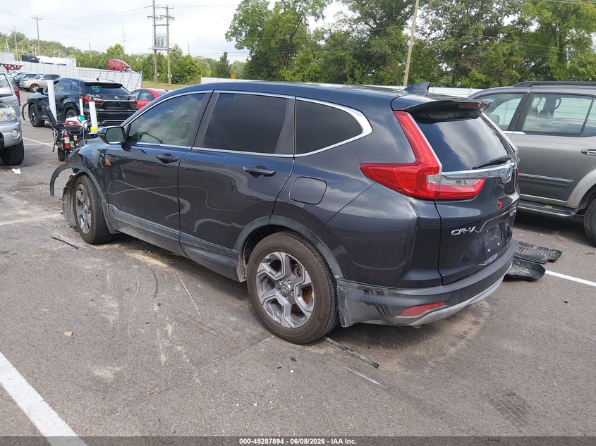 2017 Honda Cr-v VIN 7FARW1H87HE009740 IAAI salvage auction — FRONT END, Salvage (Tennessee), sold $150 on 2026-07-28 (photo 3)
