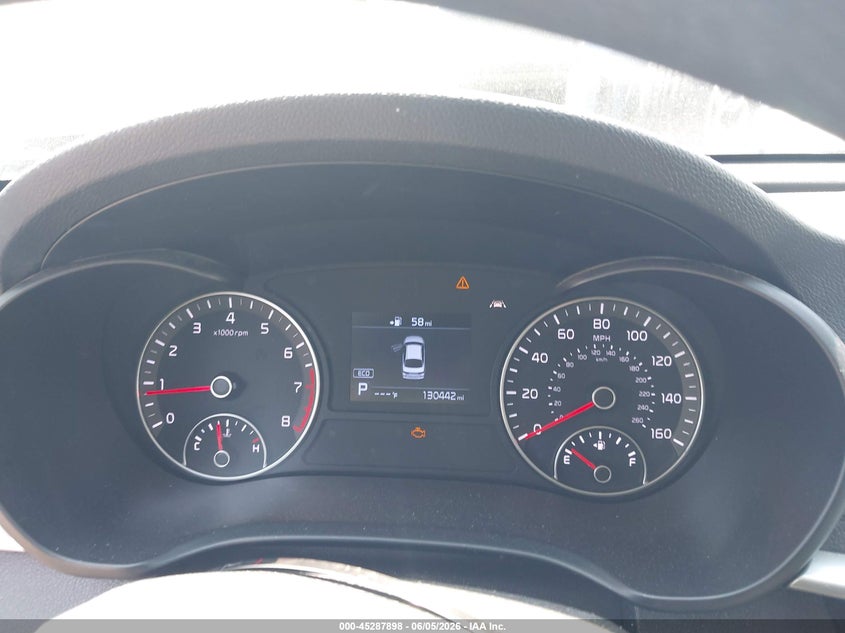 2019 Kia Optima VIN 5XXGT4L36KG277675 IAAI salvage auction — FRONT END, Salvage Title, sold $25 on 2026-07-22 (photo 7)