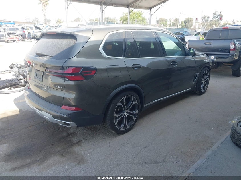 2025 BMW X5 VIN 5UX43EU0XS9Y59237 IAAI salvage auction — LEFT FRONT, Salvage Title, sold $40,750 on 2026-07-22 (photo 4)