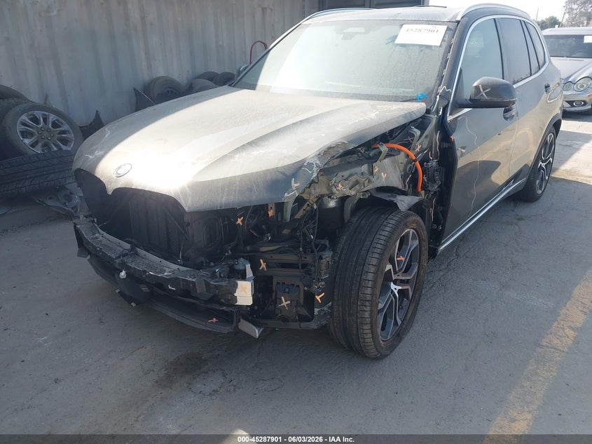 2025 BMW X5 VIN 5UX43EU0XS9Y59237 IAAI salvage auction — LEFT FRONT, Salvage Title, sold $40,750 on 2026-07-22 (photo 6)