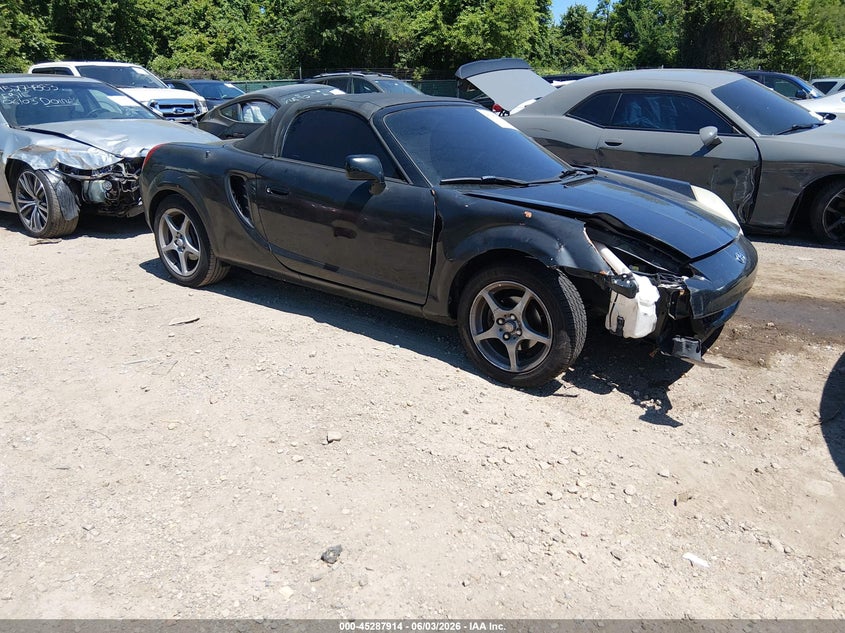 2003 Toyota Mr2 VIN JTDFR320530058429 IAAI salvage auction — NORMAL WEAR, Clear (Virginia), sold $425 on 2026-07-16 (photo 1)