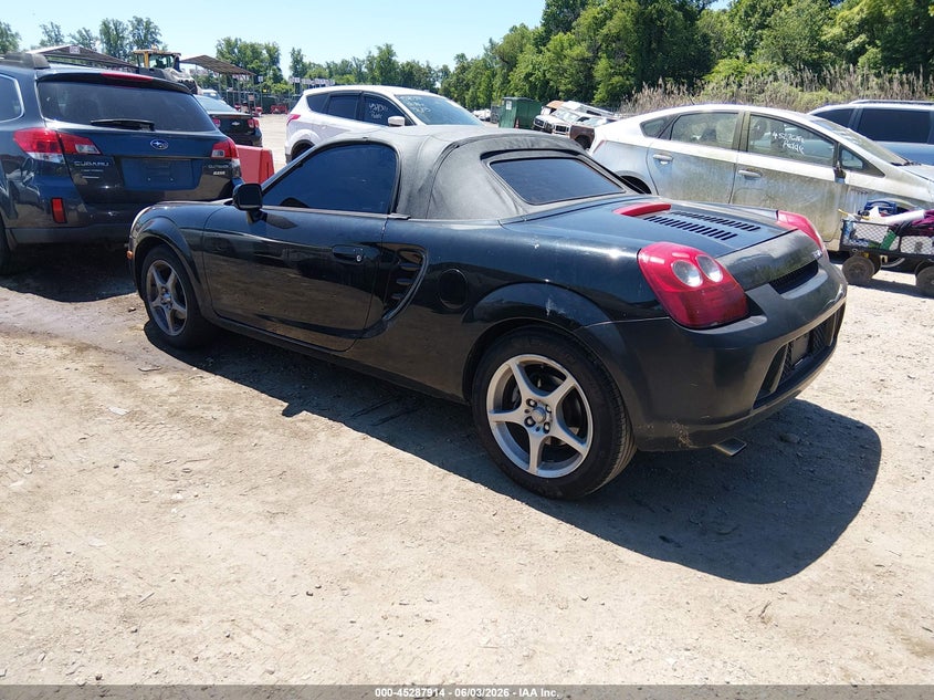 2003 Toyota Mr2 VIN JTDFR320530058429 IAAI salvage auction — NORMAL WEAR, Clear (Virginia), sold $425 on 2026-07-16 (photo 3)