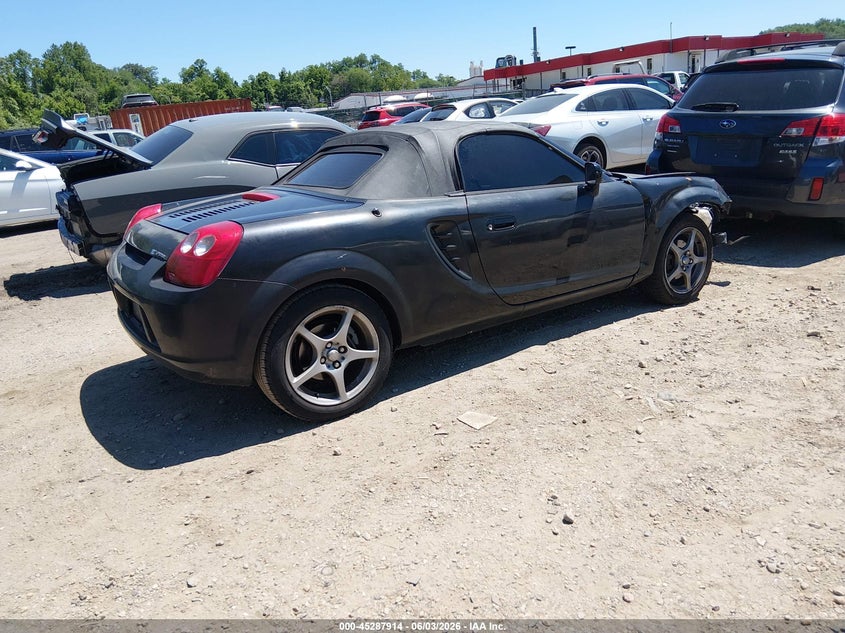 2003 Toyota Mr2 VIN JTDFR320530058429 IAAI salvage auction — NORMAL WEAR, Clear (Virginia), sold $425 on 2026-07-16 (photo 4)