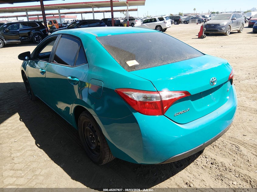 2014 Toyota Corolla VIN 5YFBURHE7EP065216 IAAI salvage auction — NORMAL WEAR, Clear-Dealer Only (Arizona), sold $2,775 on 2026-07-21 (photo 3)