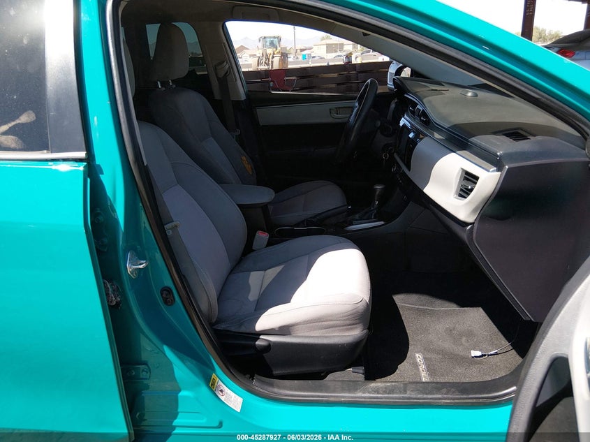 2014 Toyota Corolla VIN 5YFBURHE7EP065216 IAAI salvage auction — NORMAL WEAR, Clear-Dealer Only (Arizona), sold $2,775 on 2026-07-21 (photo 5)