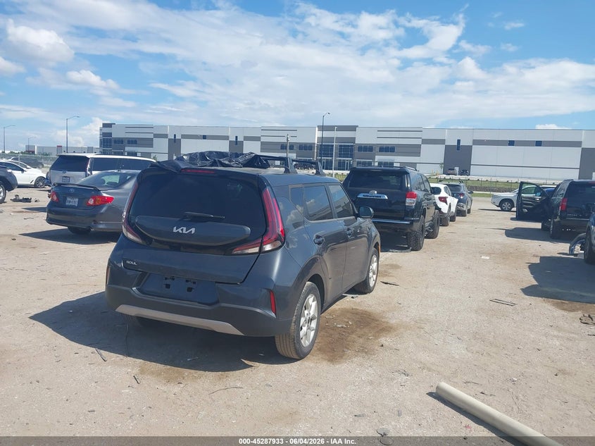2024 Kia Soul VIN KNDJ23AU3R7909467 IAAI salvage auction — LEFT SIDE, Salvage (Texas), sold $4,000 on 2026-07-28 (photo 4)