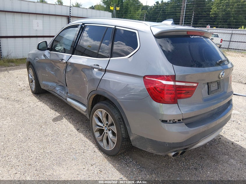 2016 BMW X3 VIN 5UXWX9C56G0D91037 IAAI salvage auction — LEFT SIDE, Salvage (Louisiana), sold $1,225 on 2026-07-29 (photo 3)