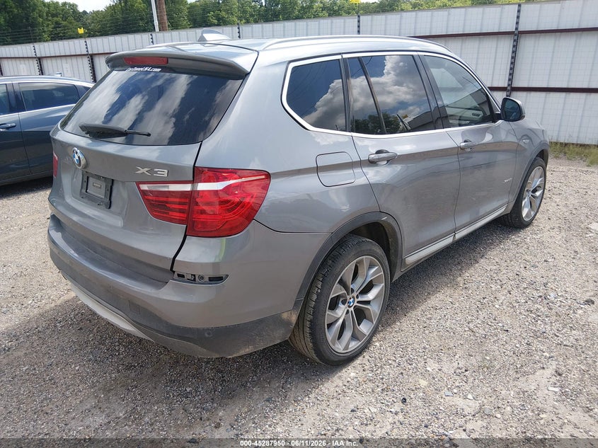 2016 BMW X3 VIN 5UXWX9C56G0D91037 IAAI salvage auction — LEFT SIDE, Salvage (Louisiana), sold $1,225 on 2026-07-29 (photo 4)