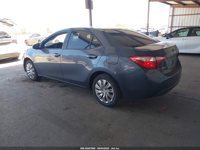 2016 Toyota Corolla VIN 5YFBURHE8GP497820 IAAI salvage auction — RIGHT FRONT, Salvage Title, sold $3,250 on 2026-07-30 (photo 3)