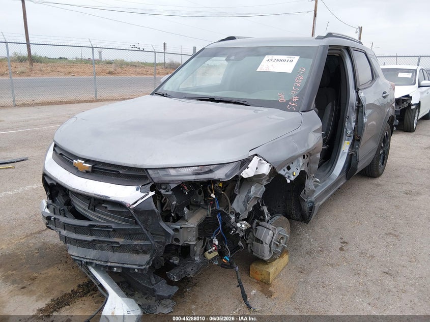 2023 Chevrolet Trailblazer VIN KL79MPS27PB183363 IAAI salvage auction — LEFT SIDE, Salvage Title, sold $1,650 on 2026-07-22 (photo 2)