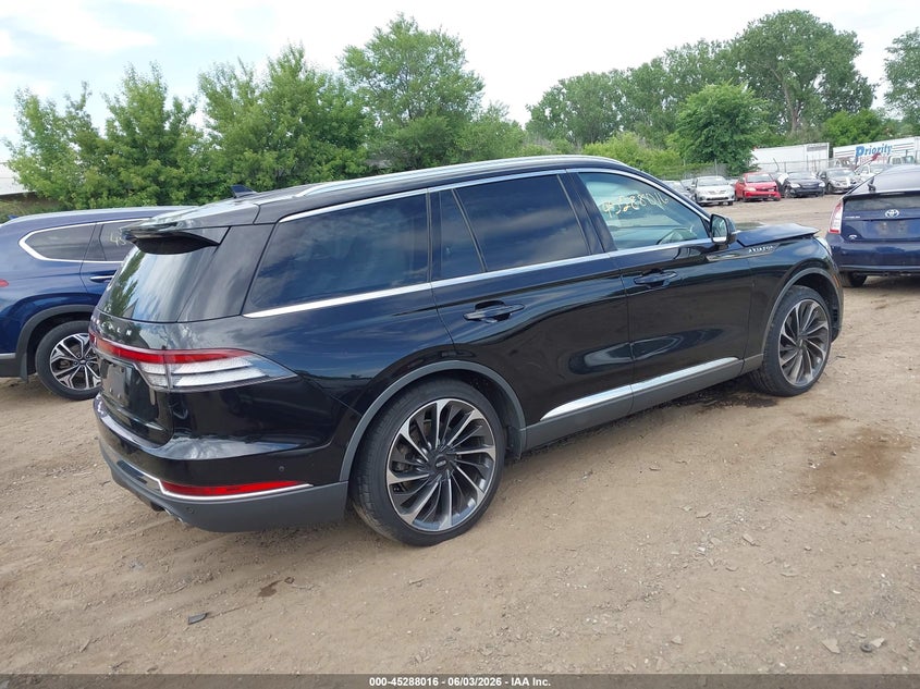 2020 Lincoln Aviator VIN 5LM5J7XC8LGL02720 IAAI salvage auction — FRONT END, Salvage (Minnesota), sold $7,150 on 2026-09-09 (photo 4)