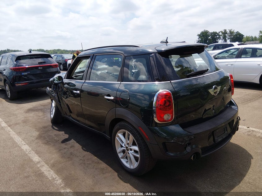 2014 Mini Countryman VIN WMWZC5C59EWP37346 IAAI salvage auction — FRONT END, Salvage (New Jersey), sold $750 on 2026-08-17 (photo 3)