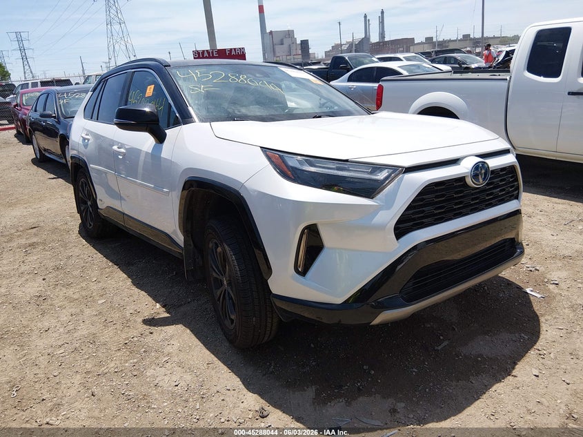 2023 Toyota Rav 4 VIN 4T3E6RFV0PU107177 IAAI salvage auction — LEFT SIDE, Salvage Title, sold $10,575 on 2026-07-23 (photo 1)
