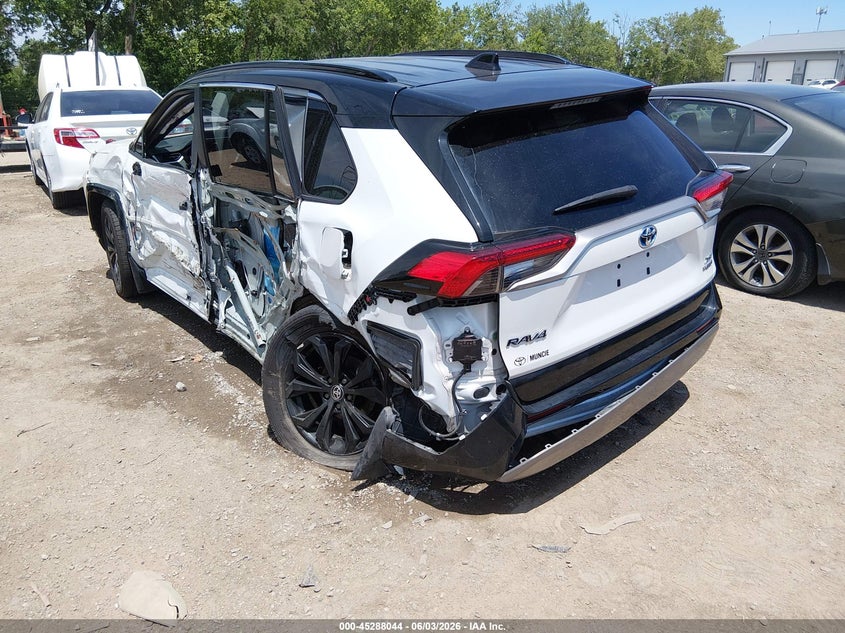 2023 Toyota Rav 4 VIN 4T3E6RFV0PU107177 IAAI salvage auction — LEFT SIDE, Salvage Title, sold $10,575 on 2026-07-23 (photo 3)