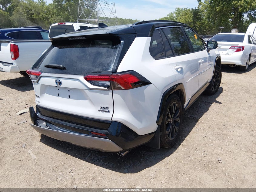 2023 Toyota Rav 4 VIN 4T3E6RFV0PU107177 IAAI salvage auction — LEFT SIDE, Salvage Title, sold $10,575 on 2026-07-23 (photo 4)