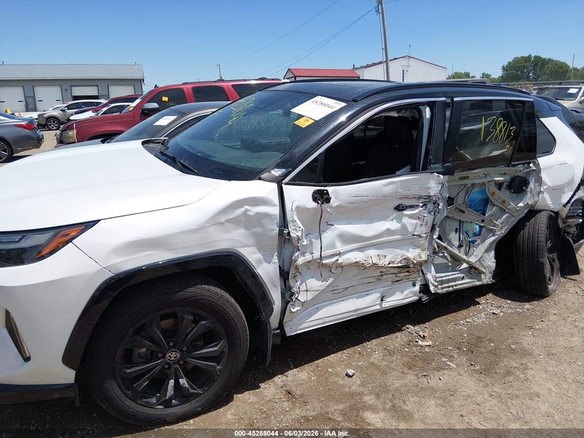 2023 Toyota Rav 4 VIN 4T3E6RFV0PU107177 IAAI salvage auction — LEFT SIDE, Salvage Title, sold $10,575 on 2026-07-23 (photo 6)