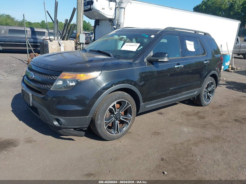 2014 Ford Explorer sport trac VIN 1FM5K8GT6EGB62756 IAAI salvage auction — NORMAL WEAR, Clear (Maryland), sold $750 on 2026-07-07 (photo 2)