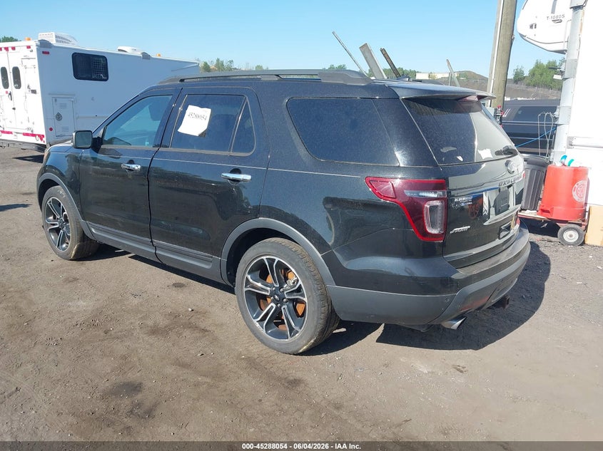2014 Ford Explorer sport trac VIN 1FM5K8GT6EGB62756 IAAI salvage auction — NORMAL WEAR, Clear (Maryland), sold $750 on 2026-07-07 (photo 3)