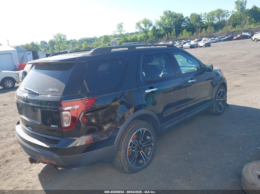 2014 Ford Explorer sport trac VIN 1FM5K8GT6EGB62756 IAAI salvage auction — NORMAL WEAR, Clear (Maryland), sold $750 on 2026-07-07 (photo 4)