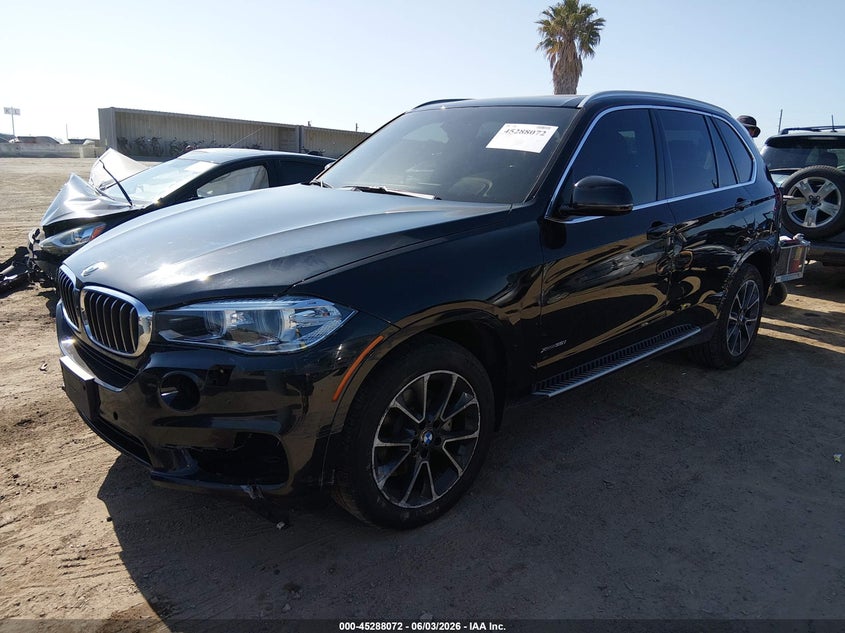 2017 BMW X5 VIN 5UXKR0C36H0V73225 IAAI salvage auction — LEFT REAR, Salvage Title, sold $5,450 on 2026-07-15 (photo 2)