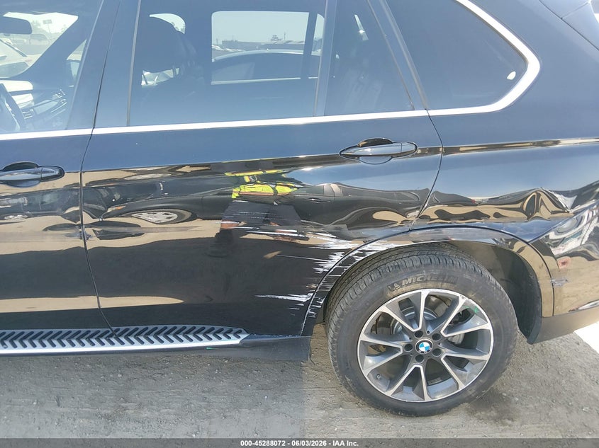 2017 BMW X5 VIN 5UXKR0C36H0V73225 IAAI salvage auction — LEFT REAR, Salvage Title, sold $5,450 on 2026-07-15 (photo 6)